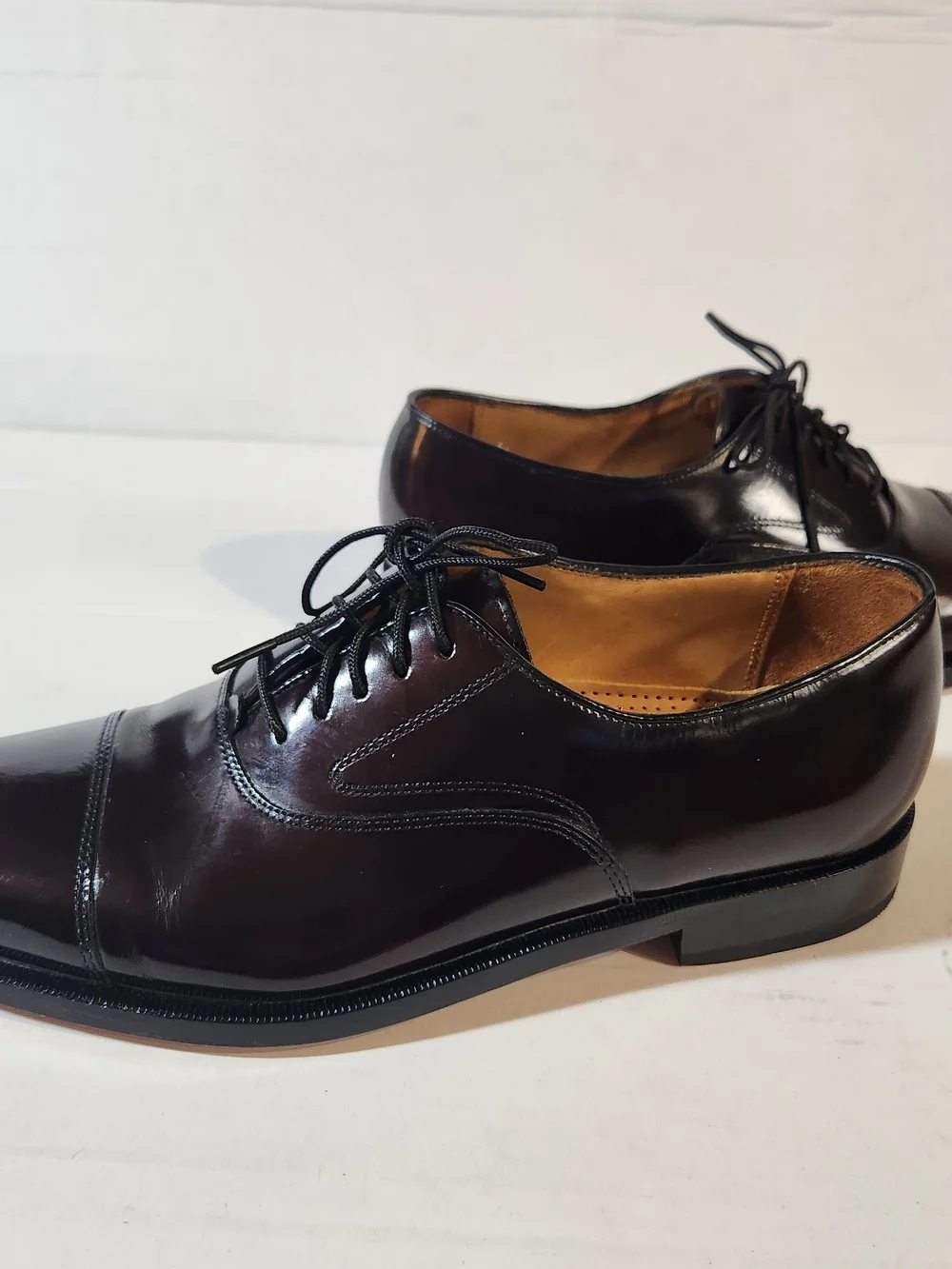 Cole Haan Men's Cap-Toe Oxford in Burgundy